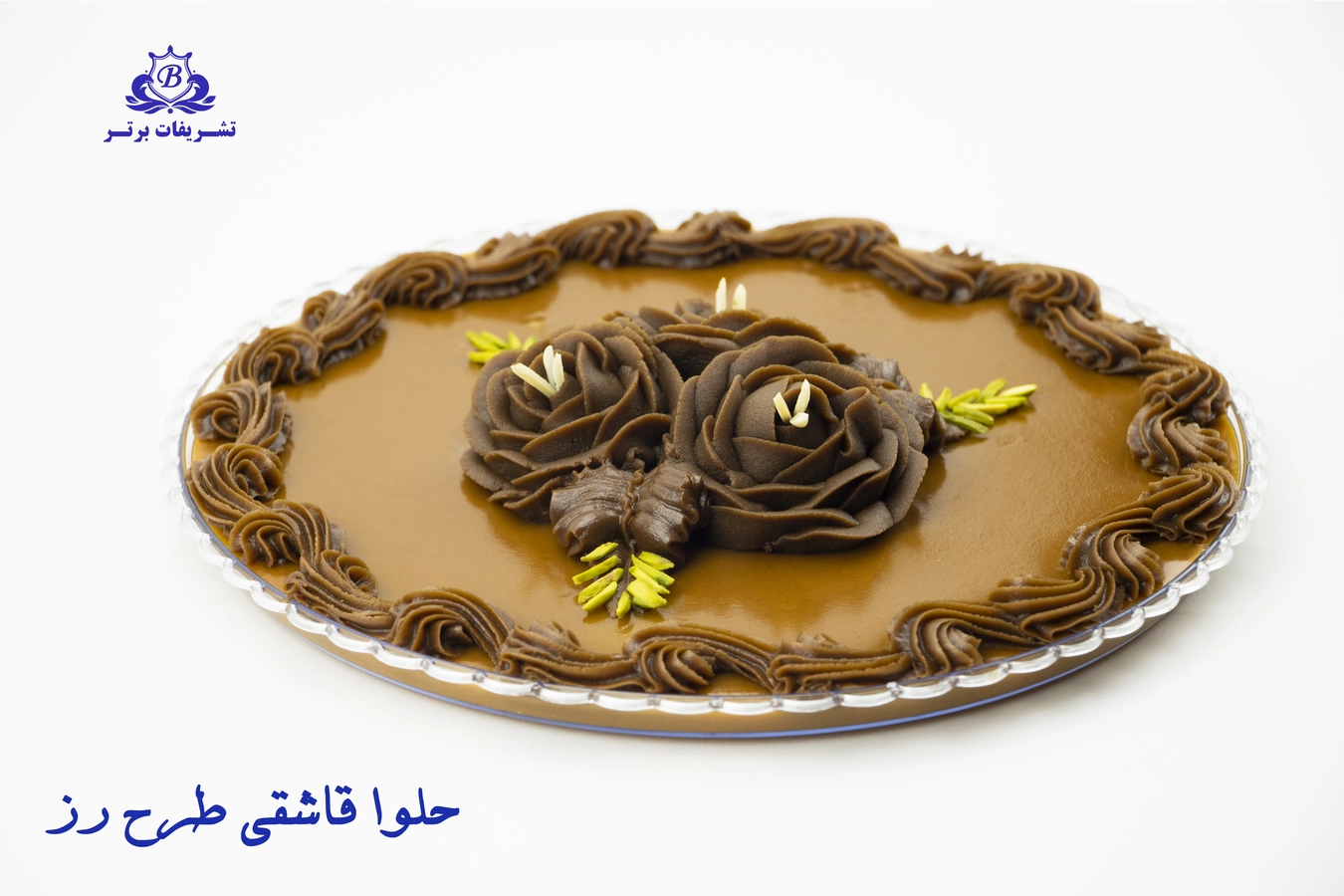 حلوای قاشقی طرح رز